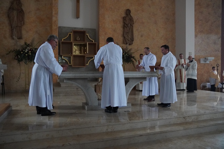 Poświęcenie kościoła pw. NMP Bolesnej we Wrocławiu-Strachocinie