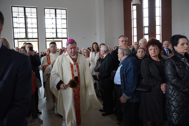 Poświęcenie kościoła pw. NMP Bolesnej we Wrocławiu-Strachocinie