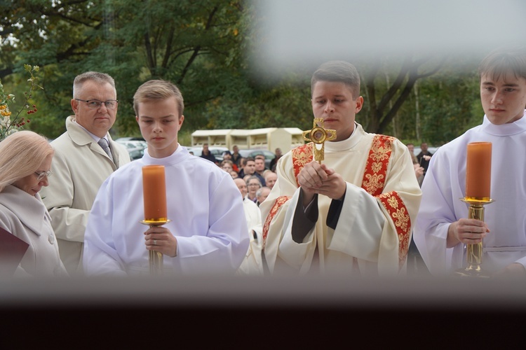 Poświęcenie kościoła pw. NMP Bolesnej we Wrocławiu-Strachocinie