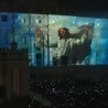 Nadzwyczajna projekcja na fasadzie bazyliki świętego Piotra