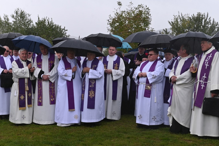 Pogrzeb śp. Michała Bałabucha, taty bp. Adama