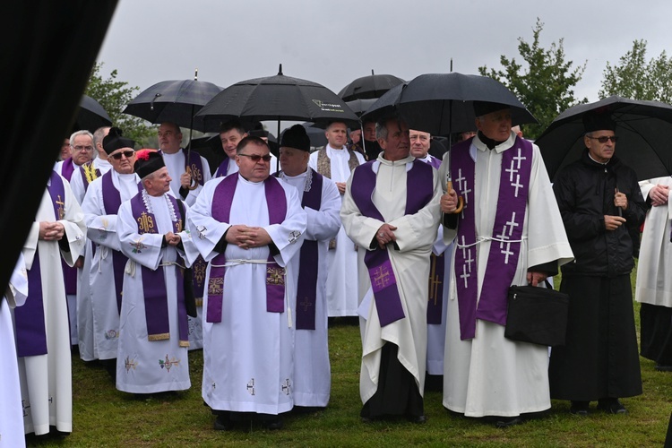 Pogrzeb śp. Michała Bałabucha, taty bp. Adama