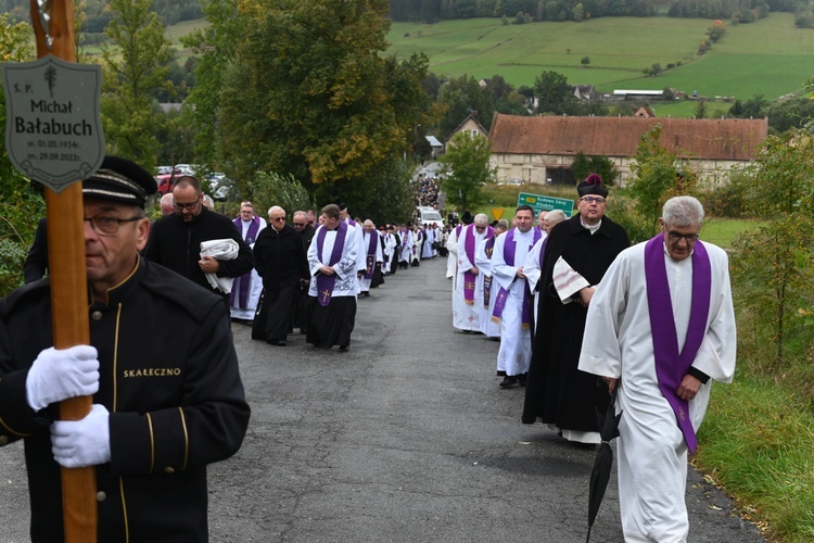 Pogrzeb śp. Michała Bałabucha, taty bp. Adama