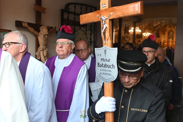 Pogrzeb śp. Michała Bałabucha, taty bp. Adama