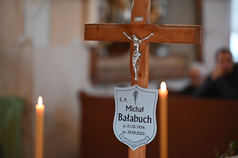 Pogrzeb śp. Michała Bałabucha, taty bp. Adama