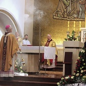 	Eucharystia w kościele św. Andrzeja w 100. rocznicę nadania praw miejskich.