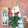 	Figura MB Fatimskiej w jezuickim kościele w Gliwicach, przywieziona z pielgrzymki  w 100. rocznicę objawień w 2017 roku. 