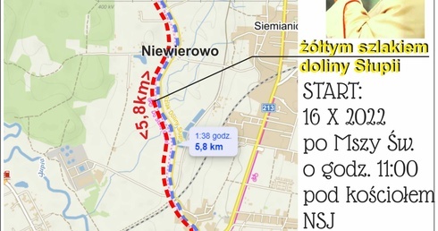 Zdrowy spacer na kremówkę. Słupski pomysł na Dzień Papieski 
