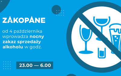 Zakopane. Zakaz sprzedaży alkoholu 