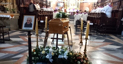 Pogrzeb br. Józefa Bałabana