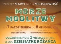 Modlitewna akcja potrwa przez najbliższe dwa miesiące. 