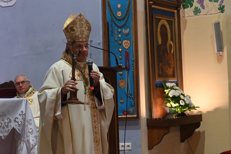 Pasterz diecezji z wizytą w Bystrzycy 