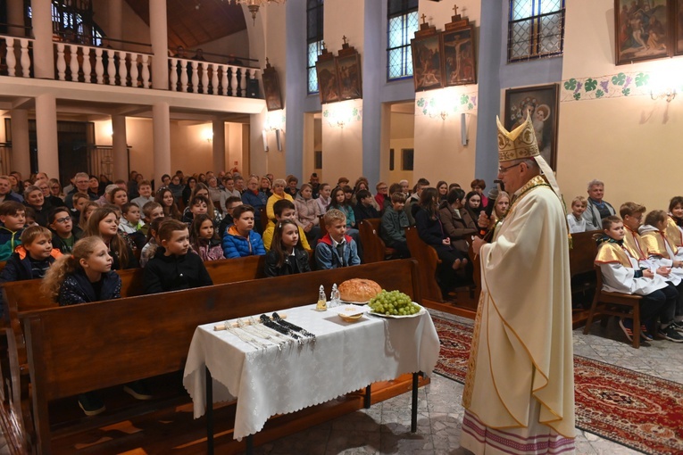 Pasterz diecezji z wizytą w Bystrzycy 