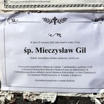Uroczystości pogrzebowe Mieczysława Gila cz. 1