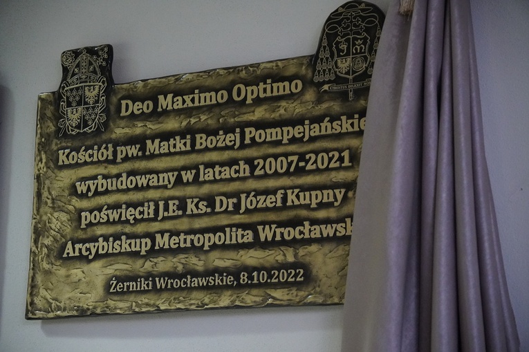 Poświęcenie kościoła w Żernikach Wrocławskich