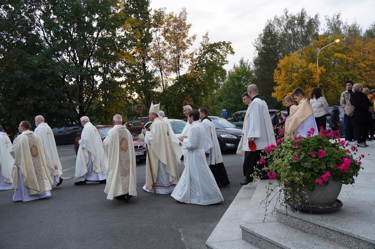 Poświęcenie kościoła w Żernikach Wrocławskich