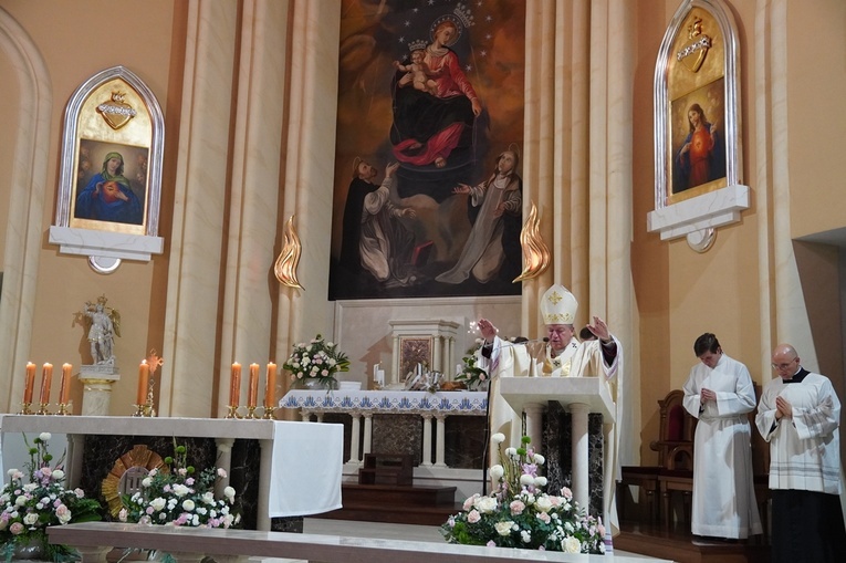Poświęcenie kościoła w Żernikach Wrocławskich