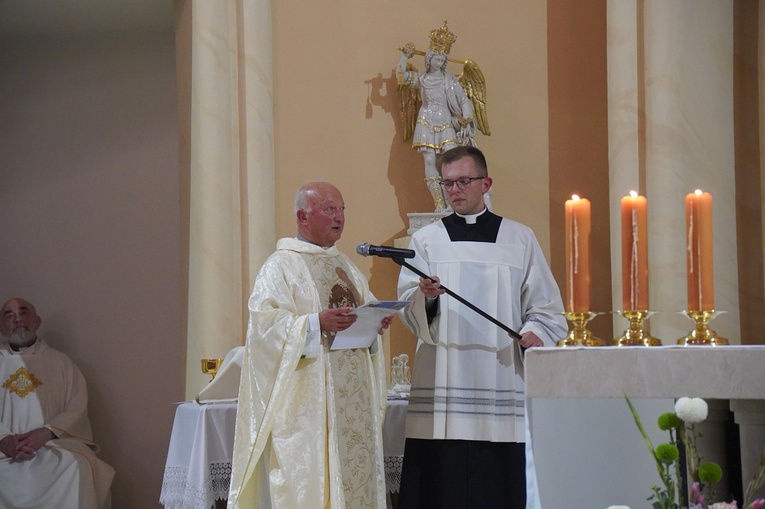 Poświęcenie kościoła w Żernikach Wrocławskich