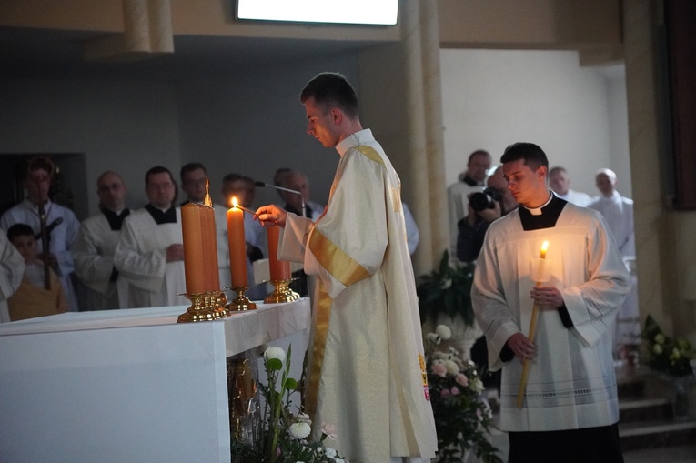 Poświęcenie kościoła w Żernikach Wrocławskich