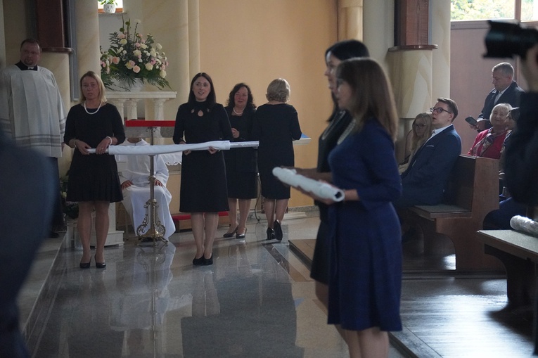 Poświęcenie kościoła w Żernikach Wrocławskich