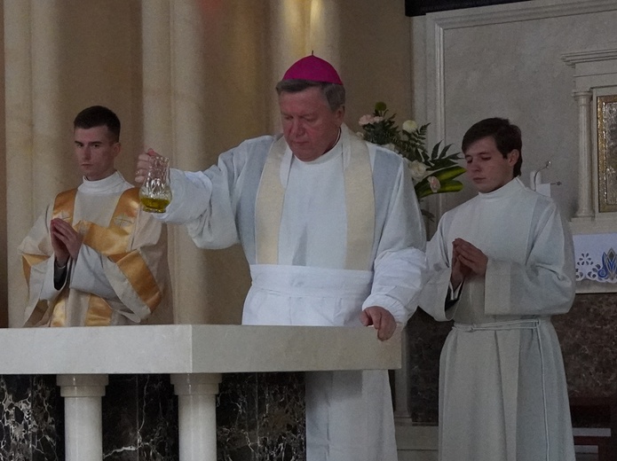 Poświęcenie kościoła w Żernikach Wrocławskich