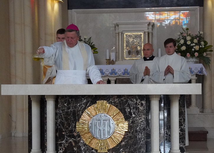 Poświęcenie kościoła w Żernikach Wrocławskich