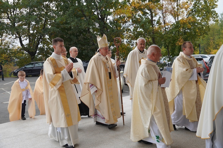 Poświęcenie kościoła w Żernikach Wrocławskich