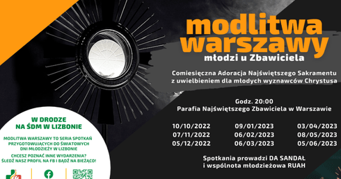 Modlitwa Warszawy - młodzi u Zbawiciela 