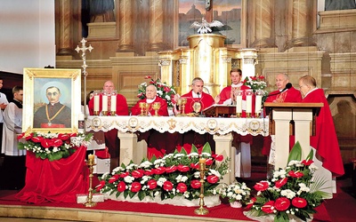 Eucharystii przewodniczył  bp Krzysztof Nitkiewicz.