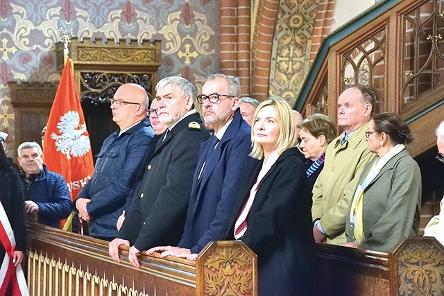 	W uroczystości uczestniczyli m.in. rektorzy szkół wyższych.