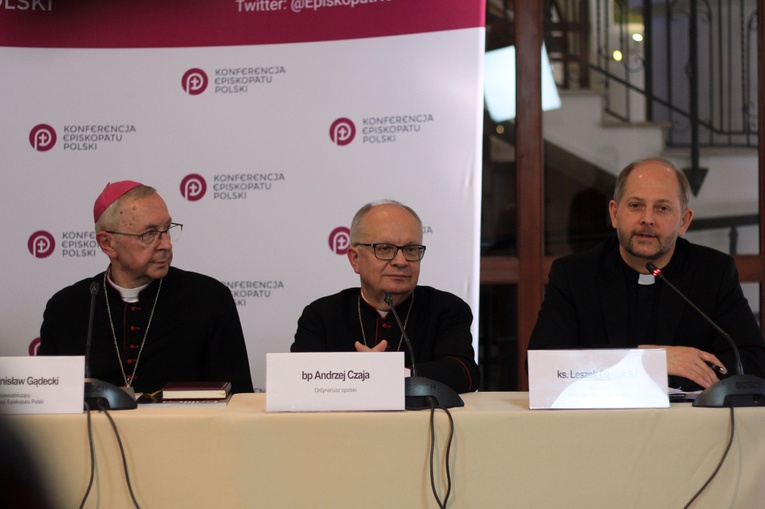 Konferencja prasowa na zakończenie zebrania plenarnego KEP z udziałem kard. Mario Grecha 