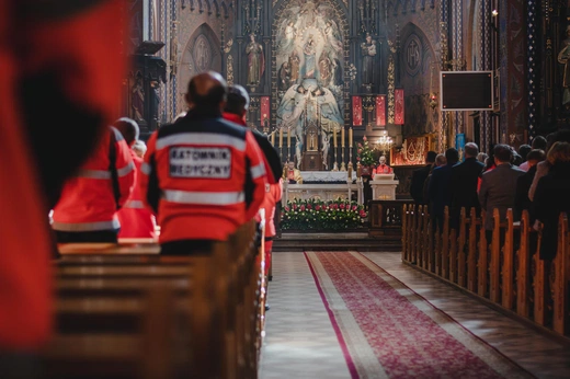 Ogólnopolskie obchody Dnia Ratownictwa Medycznego w sanktuarium Matki Zagłębia i Pani Dąbrowy Górniczej 