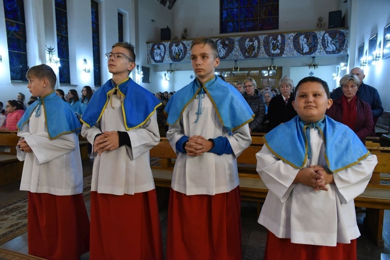Franciszek i Hiacynta w Przybysławicach