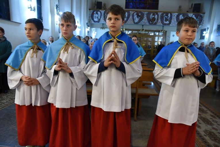 Franciszek i Hiacynta w Przybysławicach