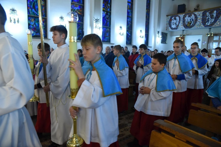 Franciszek i Hiacynta w Przybysławicach