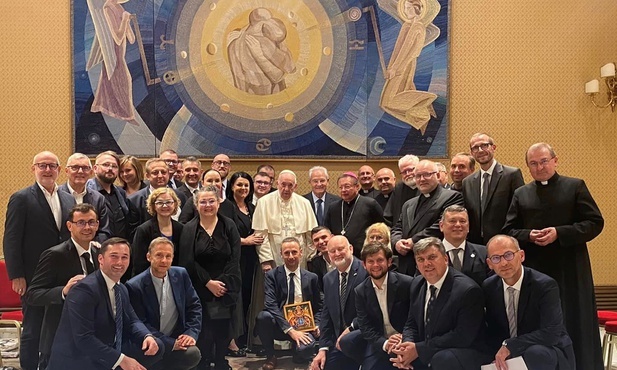 Karol Sobczyk po spotkaniu liderów wspólnot charyzmatycznych i pastorów z papieżem: przyjął nas jak brat