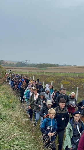 Pielgrzymka trzebnicka z Bagna i Obornik Śląskich