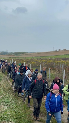 Pielgrzymka trzebnicka z Bagna i Obornik Śląskich