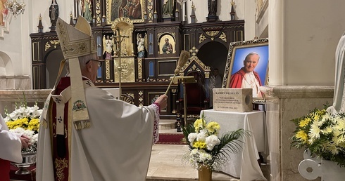 Abp Skworc w Podlesiu: Budowa nowego kościoła nie jest celem samym w sobie