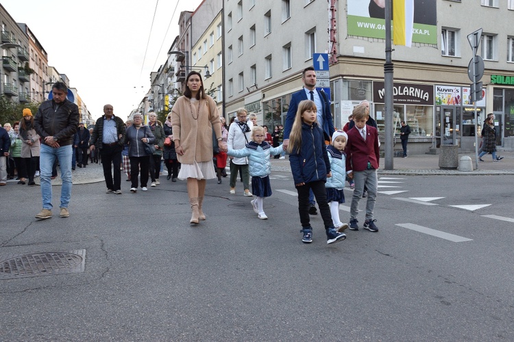 Papieski różaniec ulicami Gdyni