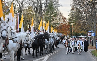 Zakopane. Banderia konna dla Jana Pawła II 