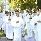 Posługa podczas wrześniowej pielgrzymki Ruchu Światło−Życie  do Rokitna.