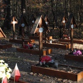 Odnowiony cmentarz wojenny w Borowinie.