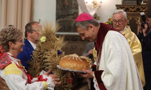 Diecezjalne dożynki w Wilamowicach, pod patronatem św. Bilczewskiego