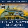 34. Międzynarodowy Festiwal Muzyki Religijnej w Rumi - zaproszenie