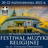 34. Międzynarodowy Festiwal Muzyki Religijnej w Rumi - zaproszenie