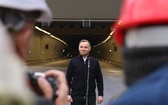 Prezydent Andrzej Duda na nowej zakopiance