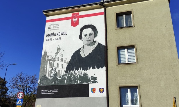 Świętochłowice. Maria Kowol bohaterką drugiego muralu w mieście