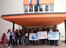 Polscy i słowaccy uczniowie wzięli udział w ekologicznym projekcie.