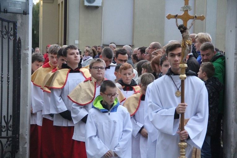 Szalowa. Powitanie św. Michała Archanioła